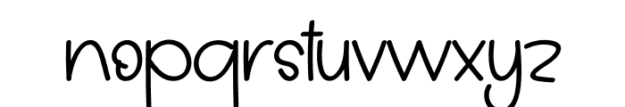 Breakly Designer Font LOWERCASE