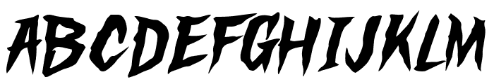 Breath of the House Font UPPERCASE