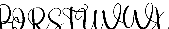 Breath2 Font UPPERCASE