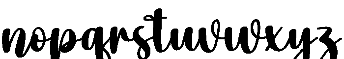 Breath2 Font LOWERCASE