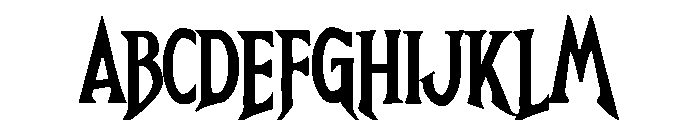 Breathe Fire IV Font UPPERCASE
