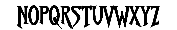 Breathe Fire IV Font UPPERCASE