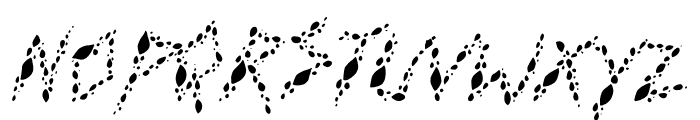 Breathe Ink Font UPPERCASE
