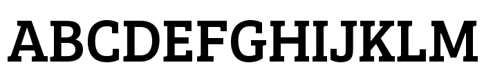 Bree Serif Font UPPERCASE
