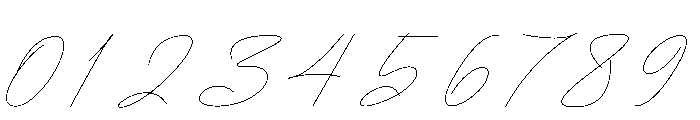 Bregoria Signature Font OTHER CHARS