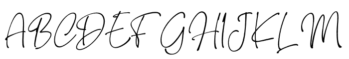 Brendria Signature Font UPPERCASE