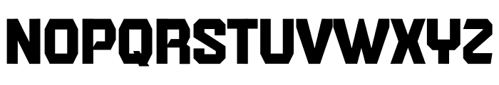 Brentford Block Personal Font UPPERCASE