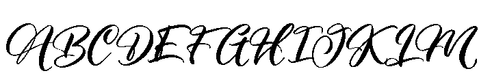 Brentley Script Font UPPERCASE