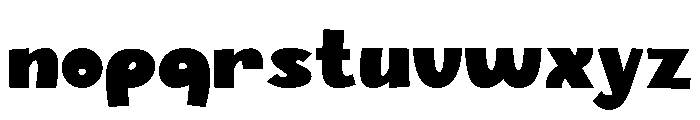 Brenza Demo Regular Font LOWERCASE