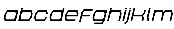 Bretton Bold Italic Font LOWERCASE