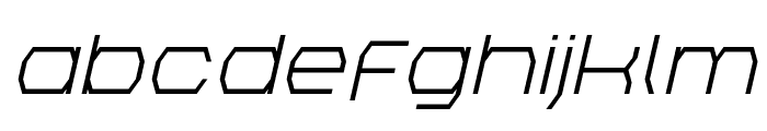 Bretton Italic Font LOWERCASE