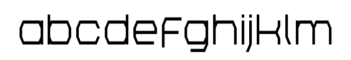 Bretton Semi-Bold Condensed Font LOWERCASE