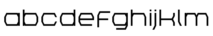 Bretton Semi-Bold Font LOWERCASE