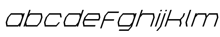 Bretton Super-Italic Font LOWERCASE