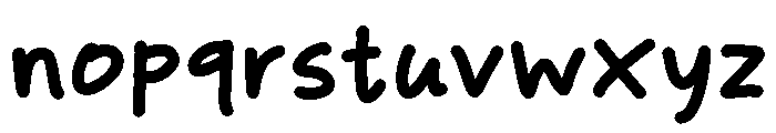 Brew Today HW Font LOWERCASE