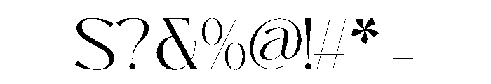Brewligh District Font OTHER CHARS