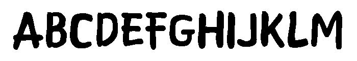 Brewlin Ruffe Trial Regular Font UPPERCASE