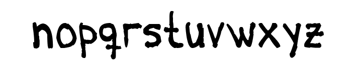 Briasco Rustic Font LOWERCASE