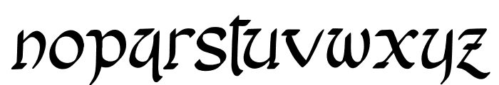Bricius Free Trial Font LOWERCASE
