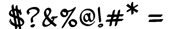 Brickscrawl Personal Use Reg Font OTHER CHARS