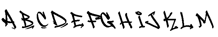 Brickscrawl Personal Use Reg Font UPPERCASE