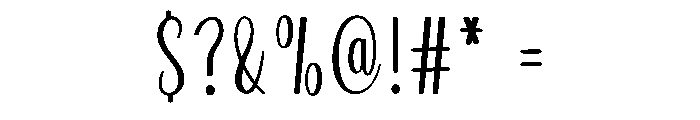 Bride Signature Font OTHER CHARS