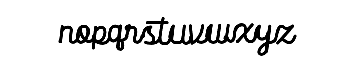 Bridette Demo Font LOWERCASE