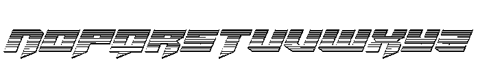 Bridge OFFicer Chrome Font UPPERCASE
