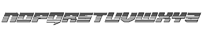 Bridge OFFicer Chrome Font LOWERCASE