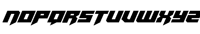 Bridge OFFicer Condensed Font UPPERCASE