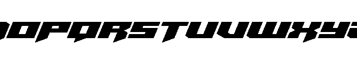 Bridge OFFicer Expanded Font UPPERCASE