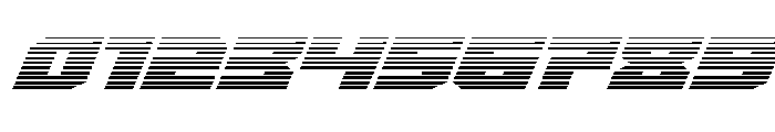 Bridge OFFicer Gradient Font OTHER CHARS