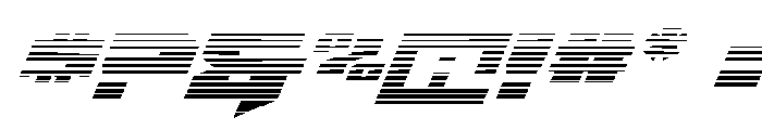 Bridge OFFicer Gradient Font OTHER CHARS