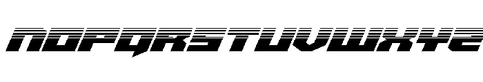 Bridge OFFicer Halftone Font LOWERCASE