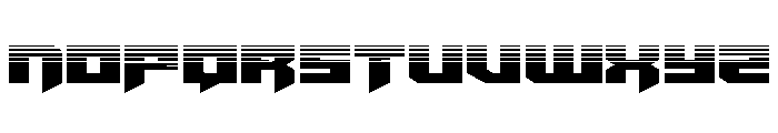 Bridge OFFicer Straight Half Font UPPERCASE