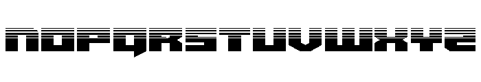 Bridge OFFicer Straight Half Font LOWERCASE