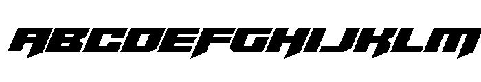 Bridge OFFicer Font UPPERCASE