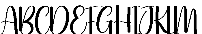 Briefly Font UPPERCASE