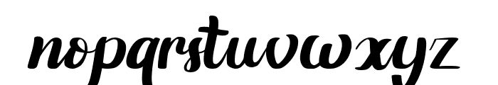 Brifuqa Font LOWERCASE