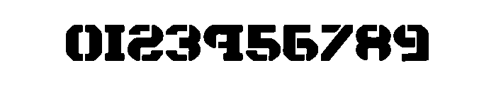 Brigade Army2 Font OTHER CHARS