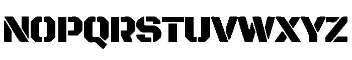 Brigade Army2 Font UPPERCASE