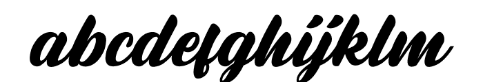 Brigest Script Font LOWERCASE