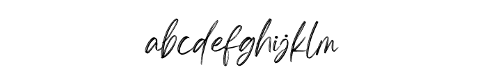 Bright Angels Personal use Font LOWERCASE