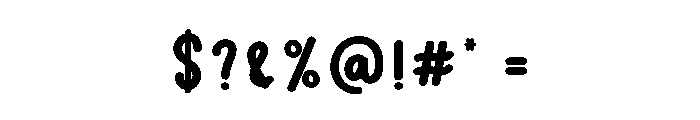 Bright  Dreams Font OTHER CHARS