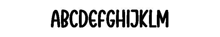 Bright  Dreams Font UPPERCASE