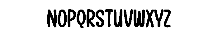 Bright  Dreams Font UPPERCASE
