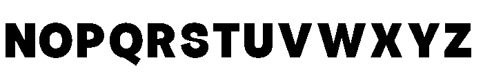 Bright Giftak Font UPPERCASE