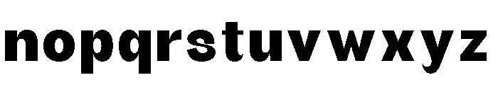 Bright Giftak Font LOWERCASE