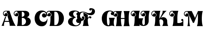 Bright Kenly Font UPPERCASE