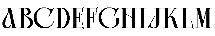 Bright Legacy DEMO Regular Font UPPERCASE